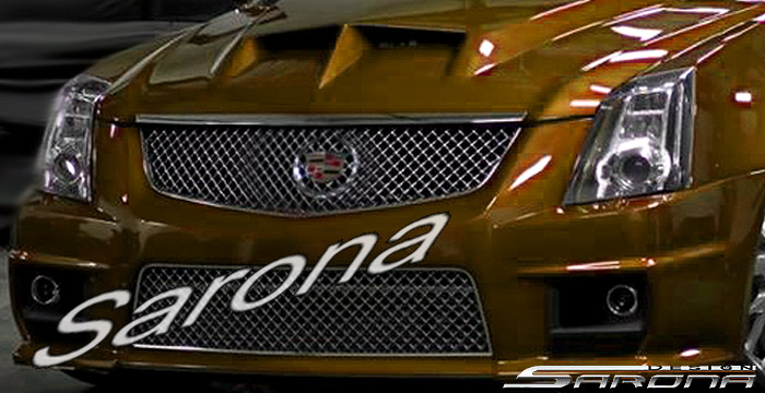 Custom Cadillac CTS  Coupe & Sedan Hood (2008 - 2012) - $1190.00 (Part #CD-006-HD)